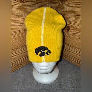 🪩Iowa Hawkeyes Yellow Knit Beanie Hat